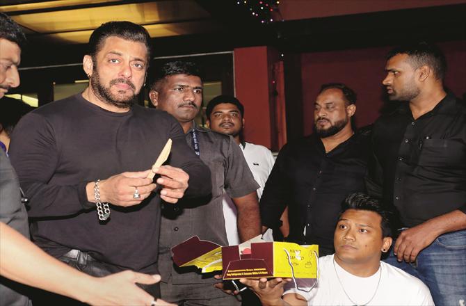  سلمان خان کی سالگرہ کی تقریب میں اہم ستاروں کی شرکت